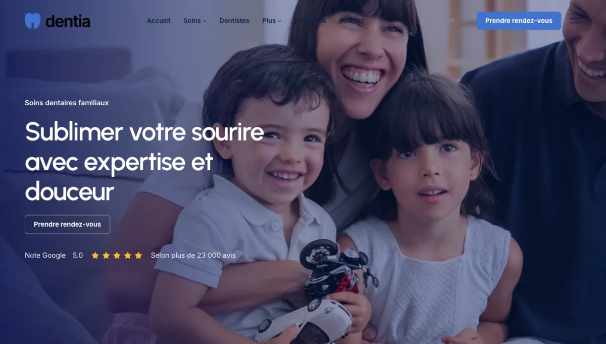 Dentia Ca - Cabinet dentaire familial avec espace enfants