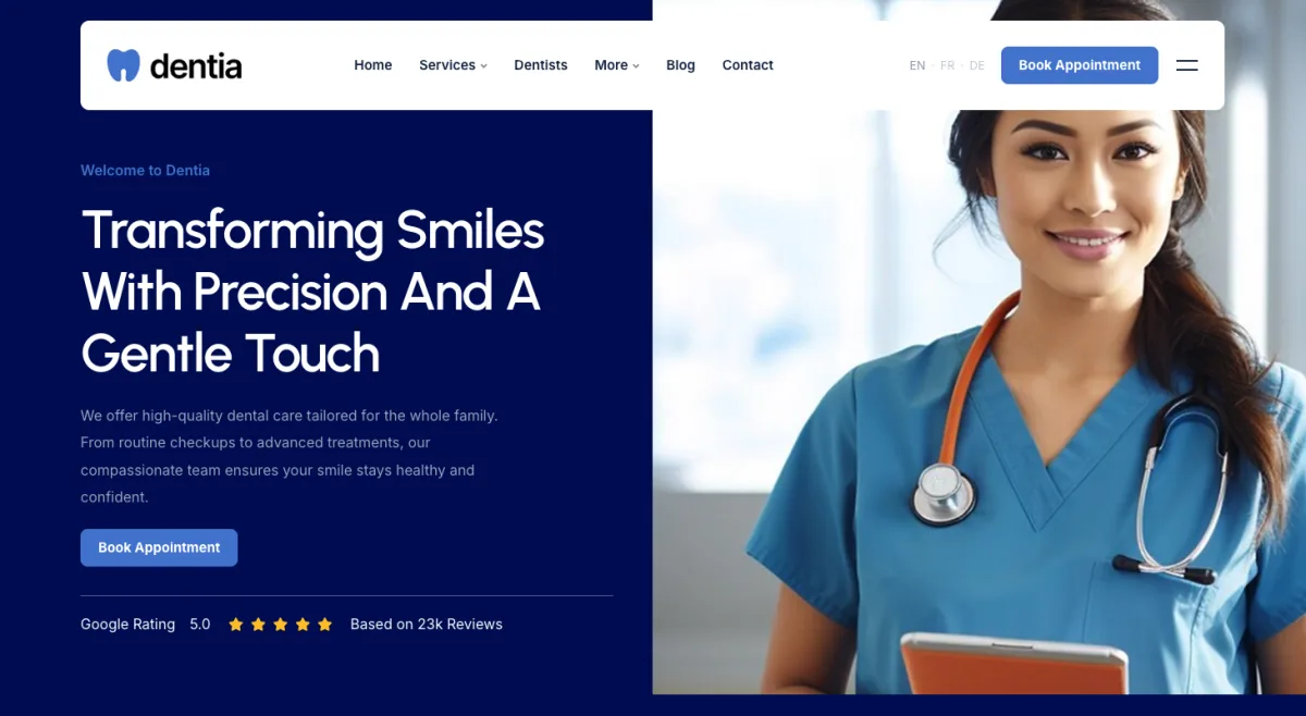 Dentia D - High-End Dental Practice