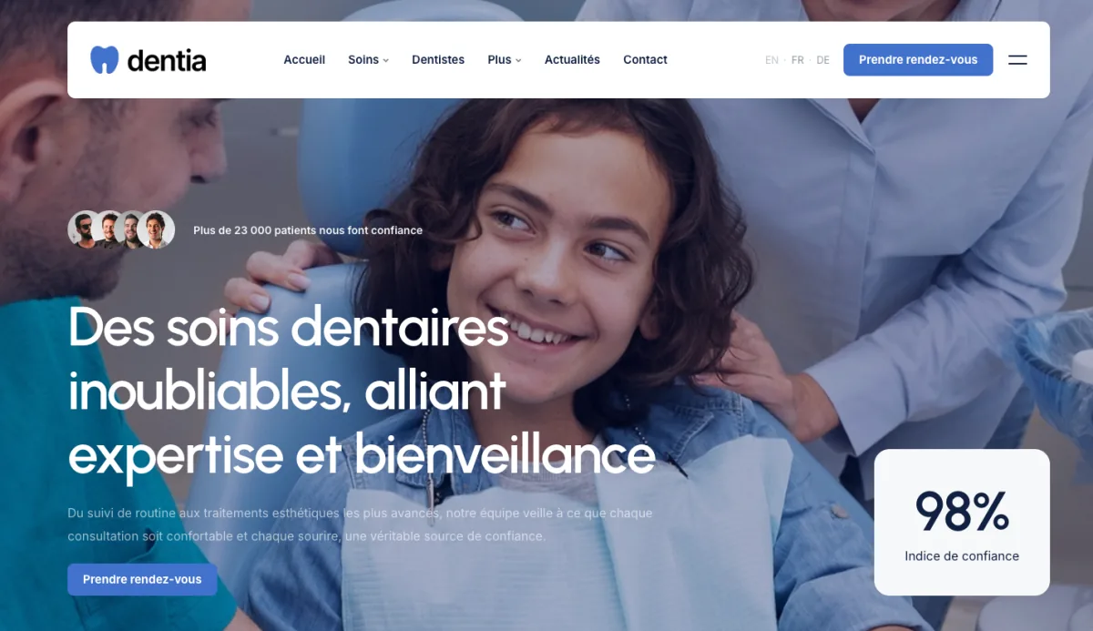 Dentia P - Cabinet dentaire pediatrique
